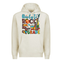 Oatmeal Heather ready to rock 5th grade Premium Hoodie - JahusDesignShop