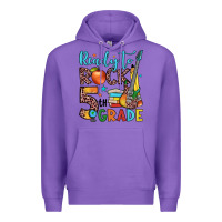 Purple ready to rock 5th grade Premium Hoodie - JahusDesignShop