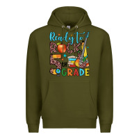 Army Green ready to rock 5th grade Premium Hoodie - JahusDesignShop