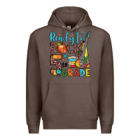 Coffee ready to rock 5th grade Premium Hoodie - JahusDesignShop