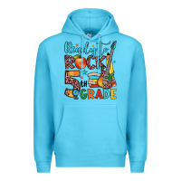 Ocean Blue ready to rock 5th grade Premium Hoodie - JahusDesignShop