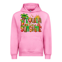 Fuchsia Pink tequila lime and sunshine summer Urban Hoodie - Jasminsmagicworld