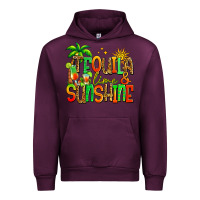 Mauve Wine tequila lime and sunshine summer Urban Hoodie - Jasminsmagicworld