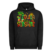 Pigment Black tequila lime and sunshine summer Urban Hoodie - Jasminsmagicworld