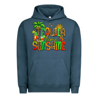 Pigment Midnight Navy tequila lime and sunshine summer Urban Hoodie - Jasminsmagicworld