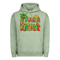 Pigment Oil Green tequila lime and sunshine summer Urban Hoodie - Jasminsmagicworld