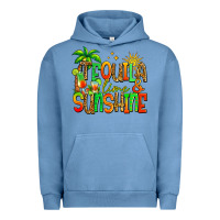 Pigment Pebble Blue tequila lime and sunshine summer Urban Hoodie - Jasminsmagicworld