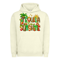 Pigment Pistachio tequila lime and sunshine summer Urban Hoodie - Jasminsmagicworld