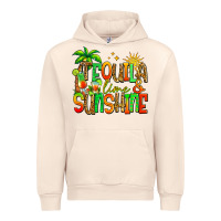 Sandshell tequila lime and sunshine summer Urban Hoodie - Jasminsmagicworld