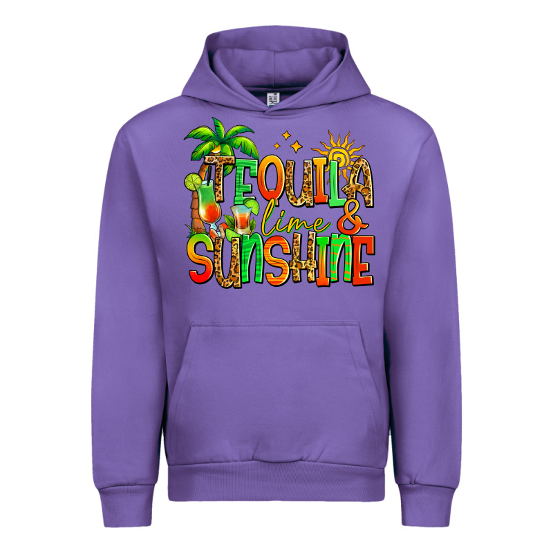 Tequila Lime And Sunshine Summer Urban Hoodie by Jasminsmagicworld | Teevron