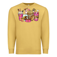 Antique Gold Chihuahua coffee cups Premium Sweatshirt - Zillion Design Studio