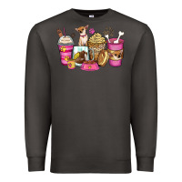 Smoke Chihuahua coffee cups Premium Sweatshirt - Zillion Design Studio