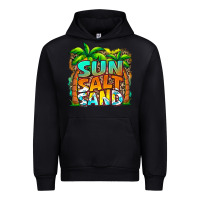 Black sun salt sand summer Urban Hoodie - Jasminsmagicworld