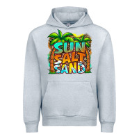 Heather Grey sun salt sand summer Urban Hoodie - Jasminsmagicworld