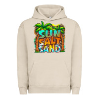 Pigment French Oak sun salt sand summer Urban Hoodie - Jasminsmagicworld