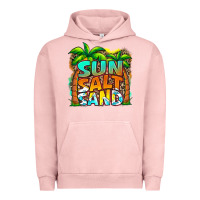 Pigment Salmon sun salt sand summer Urban Hoodie - Jasminsmagicworld