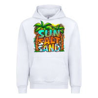 White sun salt sand summer Urban Hoodie - Jasminsmagicworld