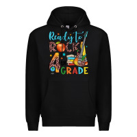 Black ready to rock 4th grade Premium Hoodie - JahusDesignShop