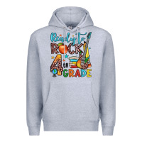 Heather Grey ready to rock 4th grade Premium Hoodie - JahusDesignShop