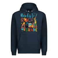 Navy ready to rock 4th grade Premium Hoodie - JahusDesignShop