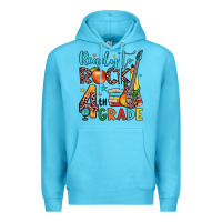 Ocean Blue ready to rock 4th grade Premium Hoodie - JahusDesignShop