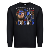 Black this is so four score and seven years ago Premium Sweatshirt - texasbilliewilder
