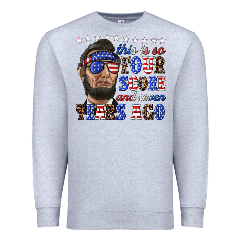 This Is So Four Score And Seven Years Ago Premium Sweatshirt by texasbilliewilder | Teevron