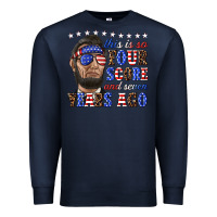 Navy this is so four score and seven years ago Premium Sweatshirt - texasbilliewilder