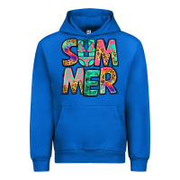 Cobalt summer leopard tie dye Urban Hoodie - Jasminsmagicworld