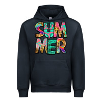 Navy summer leopard tie dye Urban Hoodie - Jasminsmagicworld