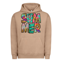 Pigment Burro summer leopard tie dye Urban Hoodie - Jasminsmagicworld