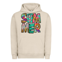 Pigment French Oak summer leopard tie dye Urban Hoodie - Jasminsmagicworld