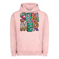 Pigment Salmon summer leopard tie dye Urban Hoodie - Jasminsmagicworld