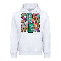 White summer leopard tie dye Urban Hoodie - Jasminsmagicworld