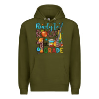 Army Green ready to rock 1st grade Premium Hoodie - JahusDesignShop