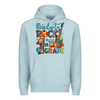 Blue Mist ready to rock 1st grade Premium Hoodie - JahusDesignShop