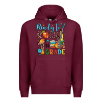 Burgundy ready to rock 1st grade Premium Hoodie - JahusDesignShop