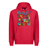 Cardinal ready to rock 1st grade Premium Hoodie - JahusDesignShop
