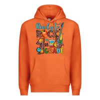 Carrot ready to rock 1st grade Premium Hoodie - JahusDesignShop