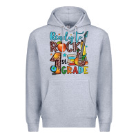 Heather Grey ready to rock 1st grade Premium Hoodie - JahusDesignShop