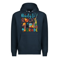Navy ready to rock 1st grade Premium Hoodie - JahusDesignShop