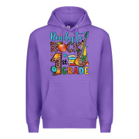 Purple ready to rock 1st grade Premium Hoodie - JahusDesignShop