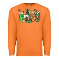 Carrot yorkshire terrier coffee cups Premium Sweatshirt - Zillion Design Studio