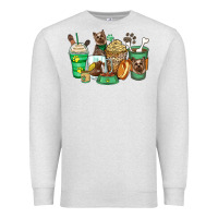 Yorkshire Terrier Coffee Cups Premium Sweatshirt | Teevron