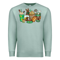 Seafoam yorkshire terrier coffee cups Premium Sweatshirt - Zillion Design Studio