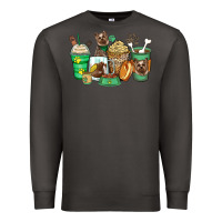 Smoke yorkshire terrier coffee cups Premium Sweatshirt - Zillion Design Studio