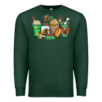 Sports Green yorkshire terrier coffee cups Premium Sweatshirt - Zillion Design Studio