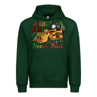 Forest Green Christmas A Little Dirt Never Hurt Urban Hoodie - Artiststas