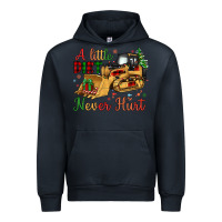 Navy Christmas A Little Dirt Never Hurt Urban Hoodie - Artiststas