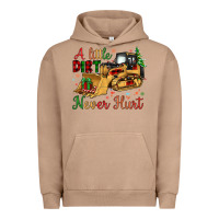 Pigment Burro Christmas A Little Dirt Never Hurt Urban Hoodie - Artiststas